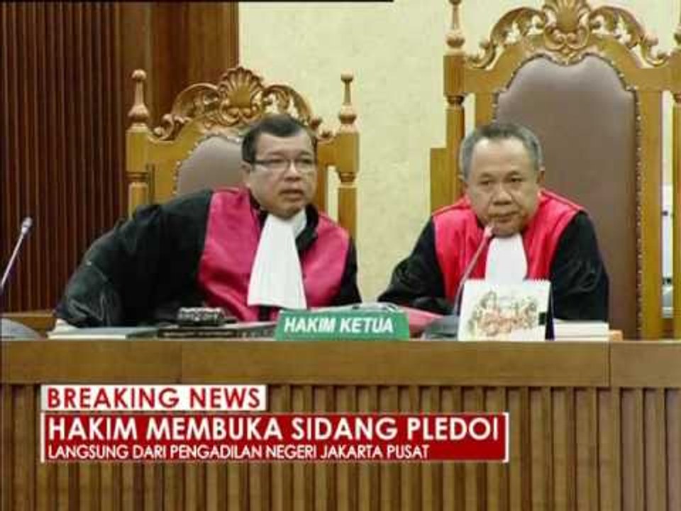 Sidang pembacaan Pledoi terdakwa Jessica dilanjutkan - iNews Breaking News 13/10