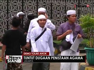 Video herunterladen: Demo tolak Ahok, Tuntut dugaan penistaan agama - iNews Siang 14/10