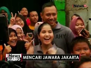 Agus ingin tingkatkan kebahagiaan warga ibu kota - iNews Siang 14/10