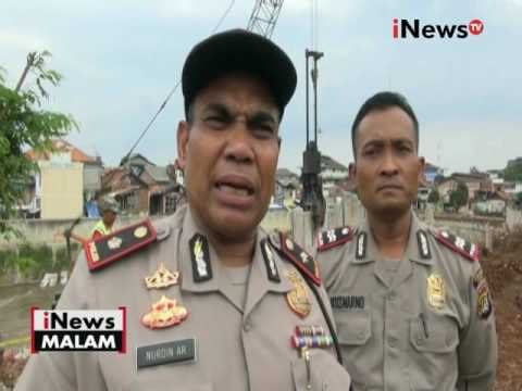 Polisi masih selidiki insiden jatuhnya beton ciliwung yang menimpa pekerja - iNews Malam 16/10