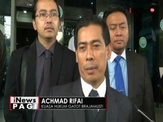 Kuasa hukum Gatot datangi kantor BNN untuk minta keadilan - iNews Pagi 14/10