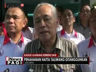 Penangguhan penahanan dikabulkan, Hatta Taliwang dilepas Polda Metro Jaya - iNews Pagi 14/12