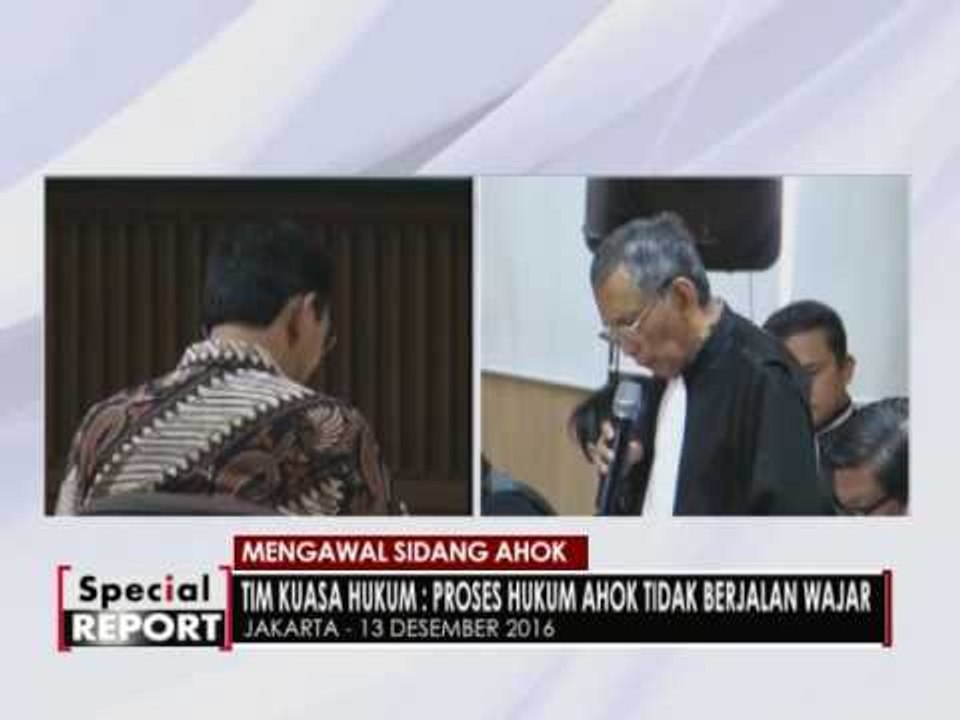 Proses hukum Ahok tidak berjalan wajar - Special Report 14/12