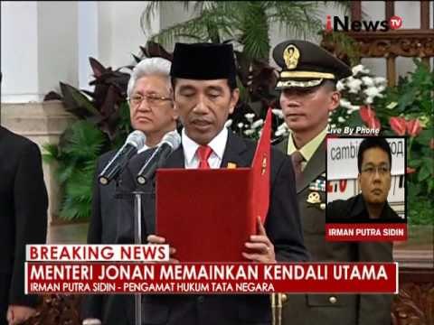 Live by phone : Pengamat Hukum Tata Negara terkait Menteri ESDM baru 02 - iNews Breaking News 14/10