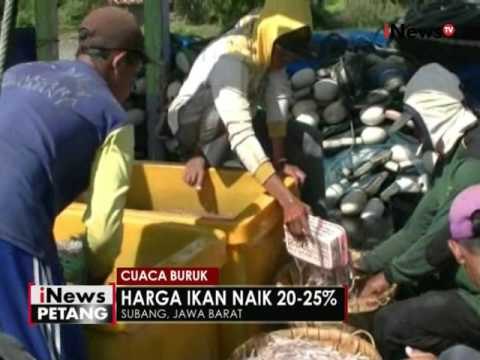 Cuaca buruk, harga ikan di Subang naik 20-25% - iNews Petang 18/10