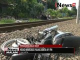 Di kemayoran jakarta pusat, pengendara motor disambar kereta - iNews Malam 19/10