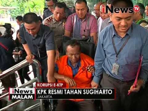 Korupsi E-KTP, KPK resmi tahan Sugiharto - iNews Malam 19/10