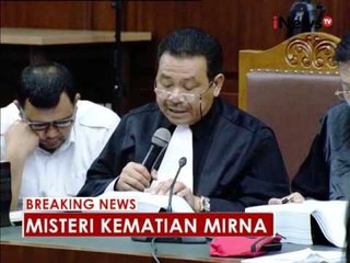 Otto : JPU selalu berbelit karena tidak mampu ungkap fakta - iNews Breaking News 20/10