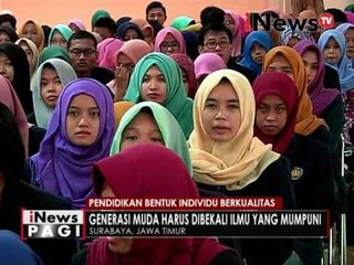 Pendidikan bentuk Individu berkualitas - iNews Pagi 21/10