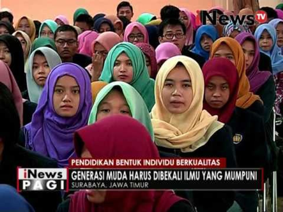 Pendidikan bentuk Individu berkualitas - iNews Pagi 21/10