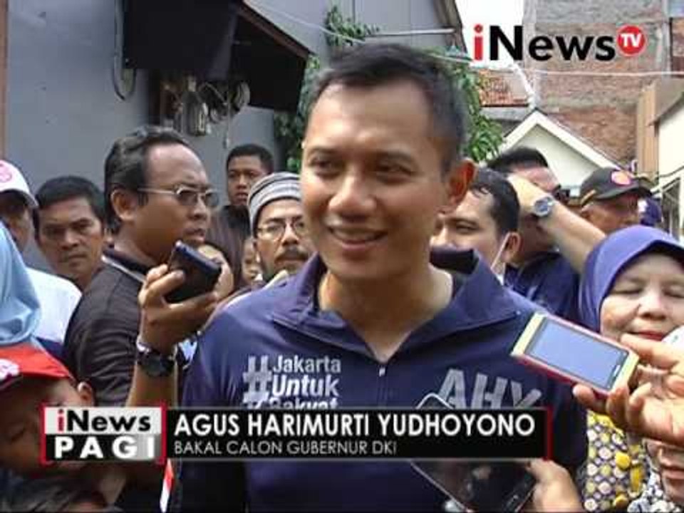 Mencari jawara Jakarta, AHY temui korban penggusuran Bukit Duri - iNews Pagi 21/10