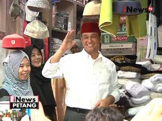 Anies Baswedan juga blusukan ke pasar Tanah Abang - iNews Petang 21/10