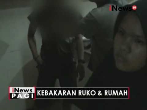 Akibat hubungan pendek listrik, 8 ruko & 6 rumah di Pontianak terbakar - iNews Pagi 24/10