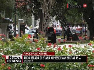 Ahok pamit ke Presiden karena ingin cuti gubernur mulai 28 oktober - iNews Petang 24/10