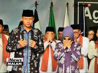 Pasangan Agus & Sylviana gelar acara pelepasan di Wisma Proklamasi - iNews Malam 24/10
