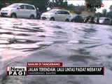 Hujan deras akibatkan banjir dibeberapa ruas jalan di Tangerang - iNews Pagi 25/10