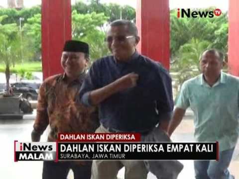 Ke empat kalinya Dahlan Iskan diperiksa Kejati Jawa Timur sebagai saksi - iNews Malam 24/10