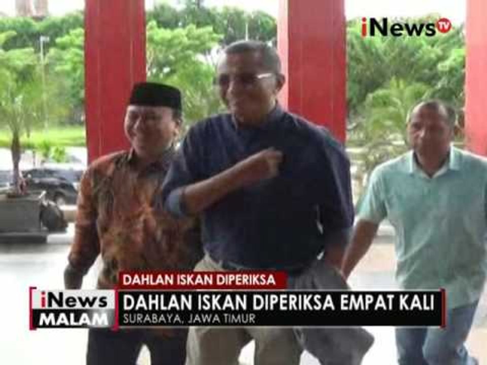Ke empat kalinya Dahlan Iskan diperiksa Kejati Jawa Timur sebagai saksi - iNews Malam 24/10
