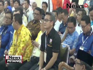 Pilkada serentak 2017, pengundian nomor urut paslon Gubernur Banten - iNews Petang 25/10