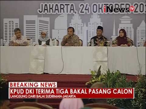 Penetapan pasangan Cagub dan Cawagub DKI 02 - iNews Breaking News 24/10