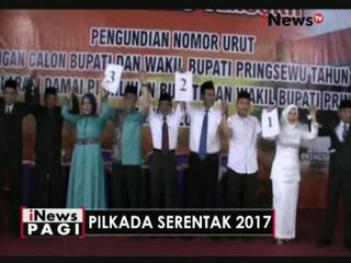 Pengundian nomer urut Pilkada di Sumut berlangsung unik - iNews Pagi 26/10