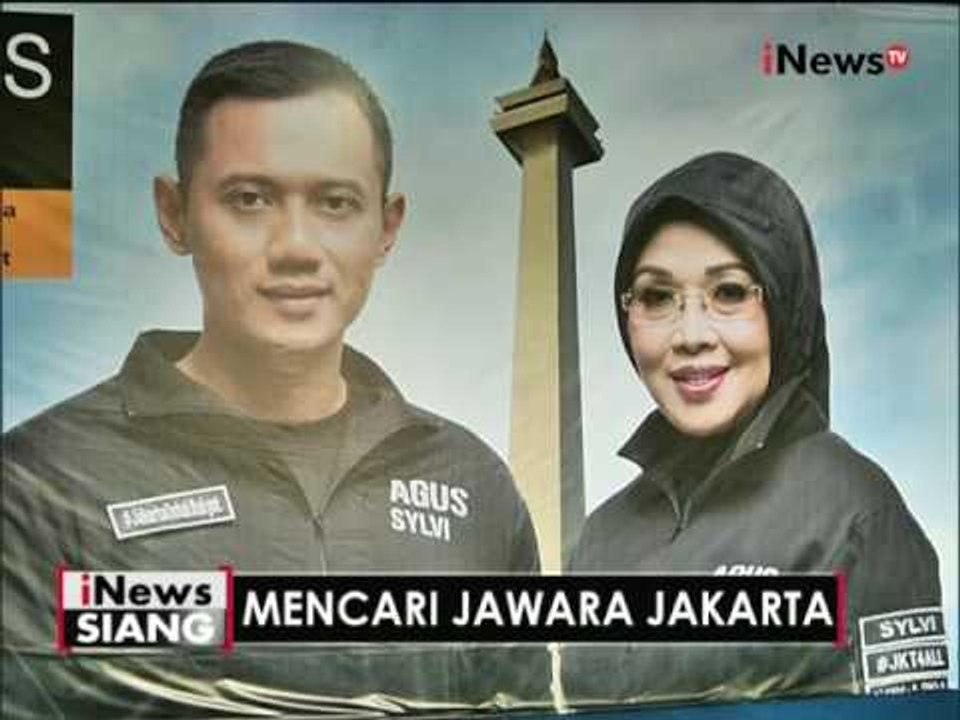 Agus & Sylviana akan dilepas dari wisma Proklamasi menuju Balai Sudirman - iNews Siang 24/10