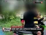 Aksi tak terpuji kembali terjadi, siswi sekolah di Toraja saling jotos dijalan - iNews Siang 25/10