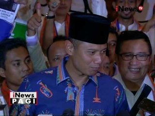 Pasangan Agus dan Sylviana Murni merasa puas mendapat nomer urut 1 - iNews Pagi 26/10