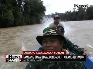 Tambang ilegal di Jambi memakan korban - iNews Siang 26/10