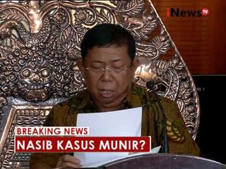 Sudi Silalahi : bukti baru Munir diracun di Bandara Changi Singapura - iNews Breaking News 25/10