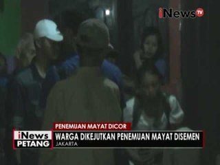 Warga terkejut penemuan jenazah yang disemen di Cipayung - iNews Petang 31/10