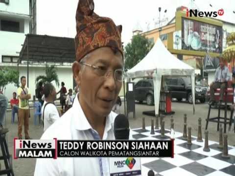 Turnamen catur raksasa dihadiri oleh calon Walikota Pematang Siantar - iNews Malam 31/10