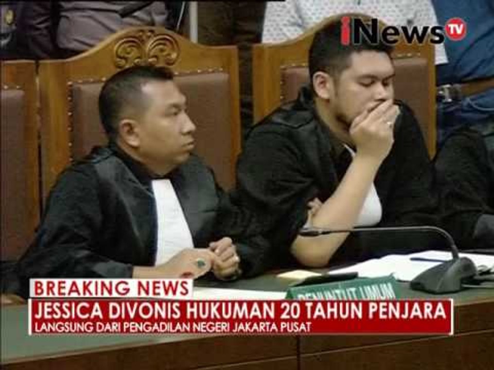 Jessica tidak terima dengan vonis majelis hukum - iNews Breaking News 27/10