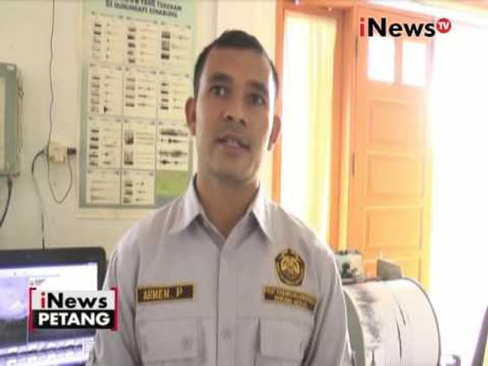 Gunung Sinabung masih semburkan awan panas menuju arah Tenggara Timur - iNews Petang 02/11