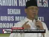 Jika terpilih, Wahidin Halim akan bangun rumah sakit tanpa kelas di Banten - iNews Malam 02/11