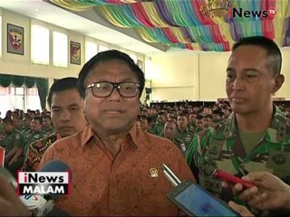 Sosialisasi 4 pilar MPR, MPR hadir di Kodam 12 Tanjung Pura - iNews Malam 02/11