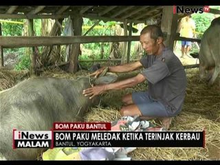 Ledakan bom paku yang terjadi di Bantul hingga kini masih diselidiki polisi - iNews Malam 02/11
