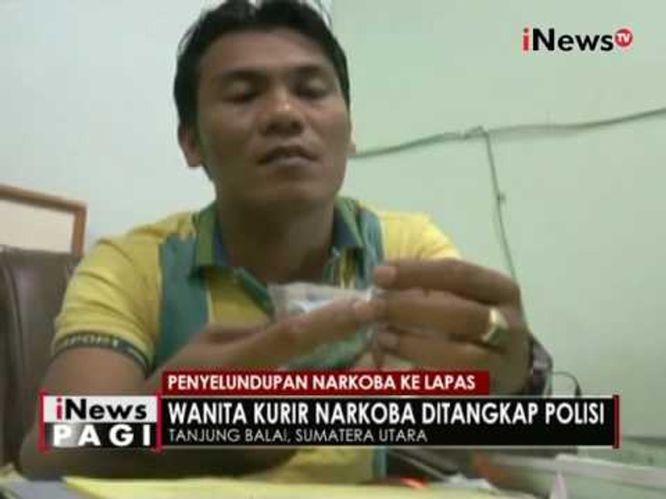 Polres Tanjung Balai tangkap seorang wanita cantik yang selunduokan narkoba - iNews Pagi 02/11