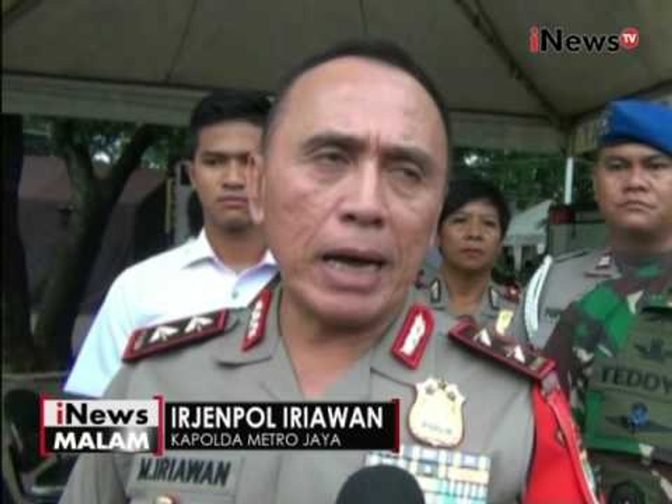 Kapolda Metro Jaya tinjau kesiapan pengamanan aksi damai 4 November - iNews Malam 03/11