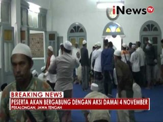 150 anggota FPI pekalongan berangkat ke Jakarta  - iNews Breaking News 04/11