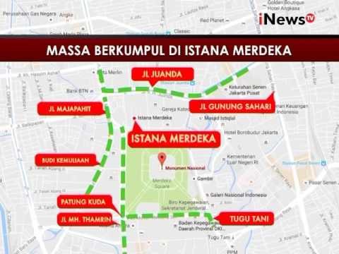 Rekayasa pengalihan arus saat aksi 4 November - iNews Petang 03/11