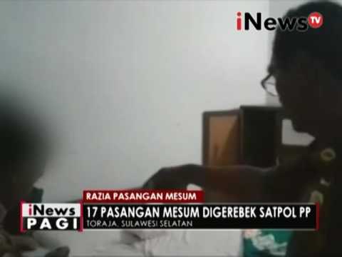 17 pasangan mesum diamankan petugas di Toraja Utara - iNews Pagi 03/11