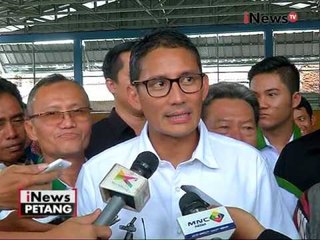 Sandiaga Uno prihatin terhadap warga Kebon Bawang, Jakut - iNews Petang 03/11