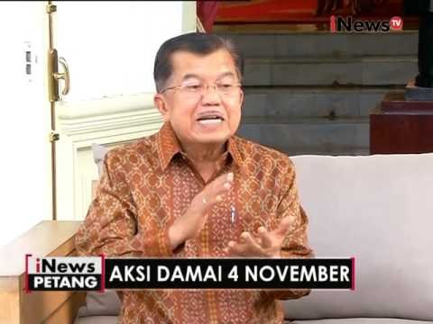 Pembahasan Presiden Jokowi & Wapres JK terkait aksi damai 4 November - iNews Petang 03/11