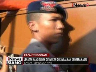 Polisi & BNP2TKI kembali kirimkan 9 jenazah korban kapal TKI yang tenggelam - iNews Siang 08/11