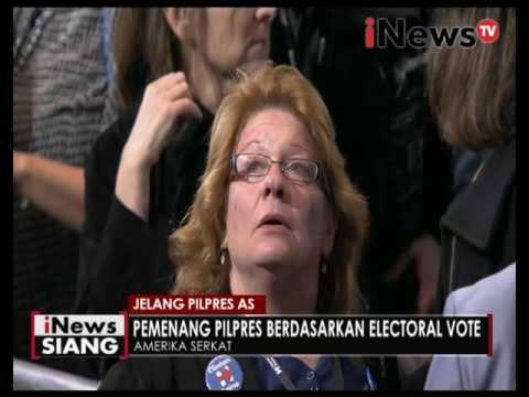 Jelang Pilpres AS, pemenang Pilpres berdasarkan electoral Vote - iNews Siang 09/11