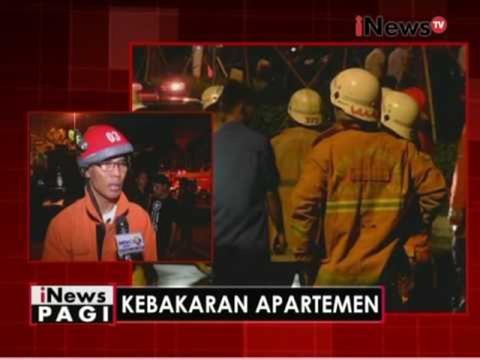 Api yang membakar Apartemen Neo Soho mulai padam pukul 00.00 - iNews Pagi 10/11