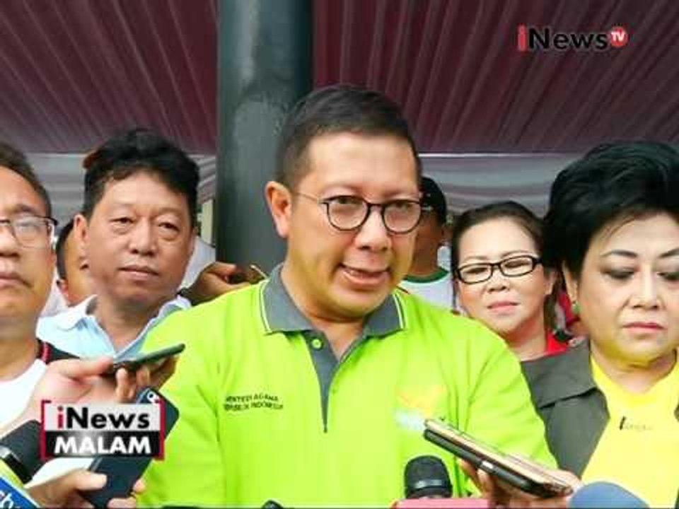 Menteri Agama gelar gerak jalan kerukunan umat beragama - iNews Malam 06/11