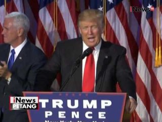 Menang perolehan suara electoral, Donald Trump akhirnya menangi pilpres AS - iNews Petang 09/11