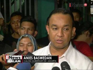 Anies berjanji akan luncurkan 23 program kerja secara bertahap jika terpilih - iNews Malam 09/11